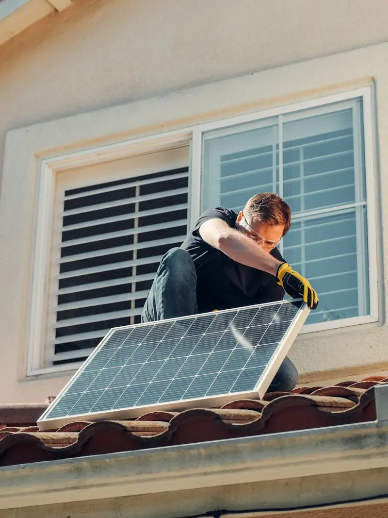 Installation panneau solaire